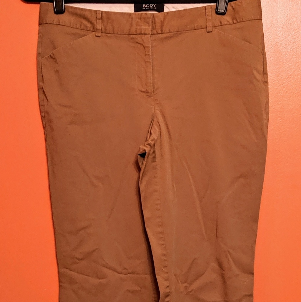 Christie Fit - Body by Victoria tan pants